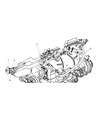 Diagram for 2002 Chrysler PT Cruiser EGR Tube - 4891207AB