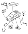 Diagram for Dodge Caliber TPMS Sensor - 56053031AB