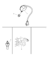 Diagram for Dodge Viper Power Window Switch - 5245735