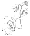 Diagram for Chrysler PT Cruiser Timing Chain - 4777699AA