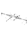 Diagram for 2004 Dodge Ram 3500 Rack And Pinion - 52110487AC