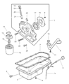 Diagram for Chrysler Sebring Oil Pump - 4667884AB