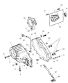 Diagram for 2003 Dodge Dakota Transfer Case - 5080988AA