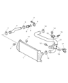 Diagram for 2003 Dodge Sprinter 3500 Intercooler - 5104119AA