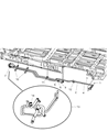 Diagram for 2005 Dodge Grand Caravan A/C Hose - 5066523AB