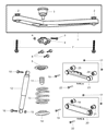 Diagram for Jeep Liberty Bump Stop - 52088705AE