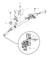 Diagram for Dodge Stratus Rack And Pinion - 4764402AD