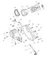 Diagram for 2005 Dodge Dakota Transfer Case - 5159198AA