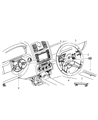 Diagram for Dodge Charger Steering Column Cover - 68034900AA