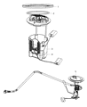 Diagram for 2011 Dodge Durango Fuel Pump - 5145586AA