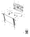 Diagram for Chrysler 200 Radiator - 68197299AA