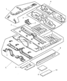 Diagram for 2002 Dodge Neon Floor Pan - 5013068AG