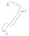 Diagram for Dodge Nitro Brake Line - 52109854AF