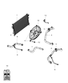 Diagram for 2015 Dodge Journey Radiator Hose - 5058394AF