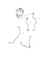 Diagram for 2010 Chrysler 300 Power Steering Hose - 68041374AC