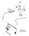 Diagram for Jeep Wrangler HVAC Pressure Switch - 5015872AB