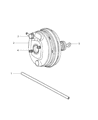 Diagram for Dodge Challenger Brake Booster Vacuum Hose - 4779230AC