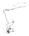 Diagram for 2006 Chrysler Pacifica Washer Pump - 5159075AA