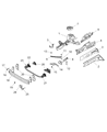 Diagram for Jeep Renegade Radiator Support - 68405497AA