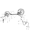 Diagram for Dodge Journey Brake Line - 4743829AD