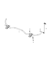 Diagram for 2019 Jeep Cherokee Sway Bar Kit - 68379798AB