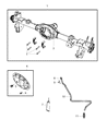 Diagram for 2011 Jeep Wrangler Differential Cover - 68003269AA