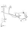 Diagram for 2007 Jeep Wrangler Brake Line - 52060044AE