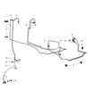 Diagram for 2007 Jeep Wrangler Hydraulic Hose - 52060045AF