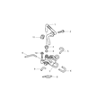 Diagram for 2005 Chrysler Crossfire EGR Valve - 5096508AA