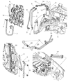 Diagram for Chrysler PT Cruiser A/C Condenser - 5017405AA