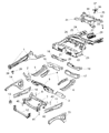 Diagram for 2015 Dodge Charger Axle Beam - 68043498AE