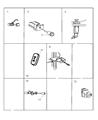 Diagram for Dodge Ram Wagon A/C Switch - 5011216AA