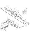 Diagram for Dodge Sprinter 3500 Wheel Bearing - 68026067AA