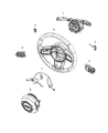 Diagram for 2019 Jeep Wrangler Cruise Control Switch - 68402361AB