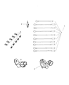 Diagram for Jeep Grand Cherokee Ignition Coil - 56028138AE