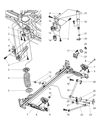 Diagram for 2010 Chrysler PT Cruiser Shock Absorber - 5272982AF