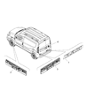 Diagram for Ram ProMaster City Emblem - 68235558AA