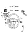 Diagram for Ram 3500 Wiper Switch - 56046114AD