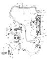 Diagram for 2013 Dodge Avenger A/C Service Cap - 5189374AA