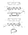 Diagram for 2009 Dodge Durango Exhaust Heat Shield - 5192093AA