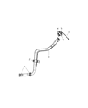 Diagram for Dodge Avenger Fuel Filler Neck - 5085377AC