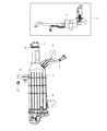 Diagram for 2008 Dodge Grand Caravan Vapor Canister - 68000382AD