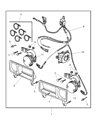 Diagram for Dodge Ram 1500 Fog Light - 55076941AB