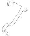 Diagram for 2007 Dodge Nitro Brake Line - 52109854AD