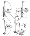 Diagram for 2001 Dodge Ram Wagon Coil Spring Bracket - 55346592AB