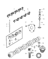 Diagram for 2015 Dodge Charger Camshaft - 5038761AA