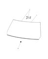 Diagram for 2019 Ram 1500 Windshield - 68275585AE