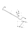 Diagram for Dodge Charger Sway Bar Kit - 68184227AA