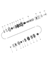 Diagram for 2009 Dodge Caliber Synchronizer Ring - 68033399AA