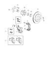 Diagram for 2015 Ram ProMaster 2500 Brake Pad - 68230095AB